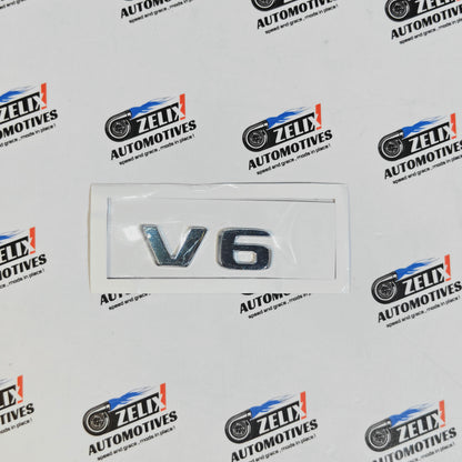 V6 & V8 Rear Emblem Stickers