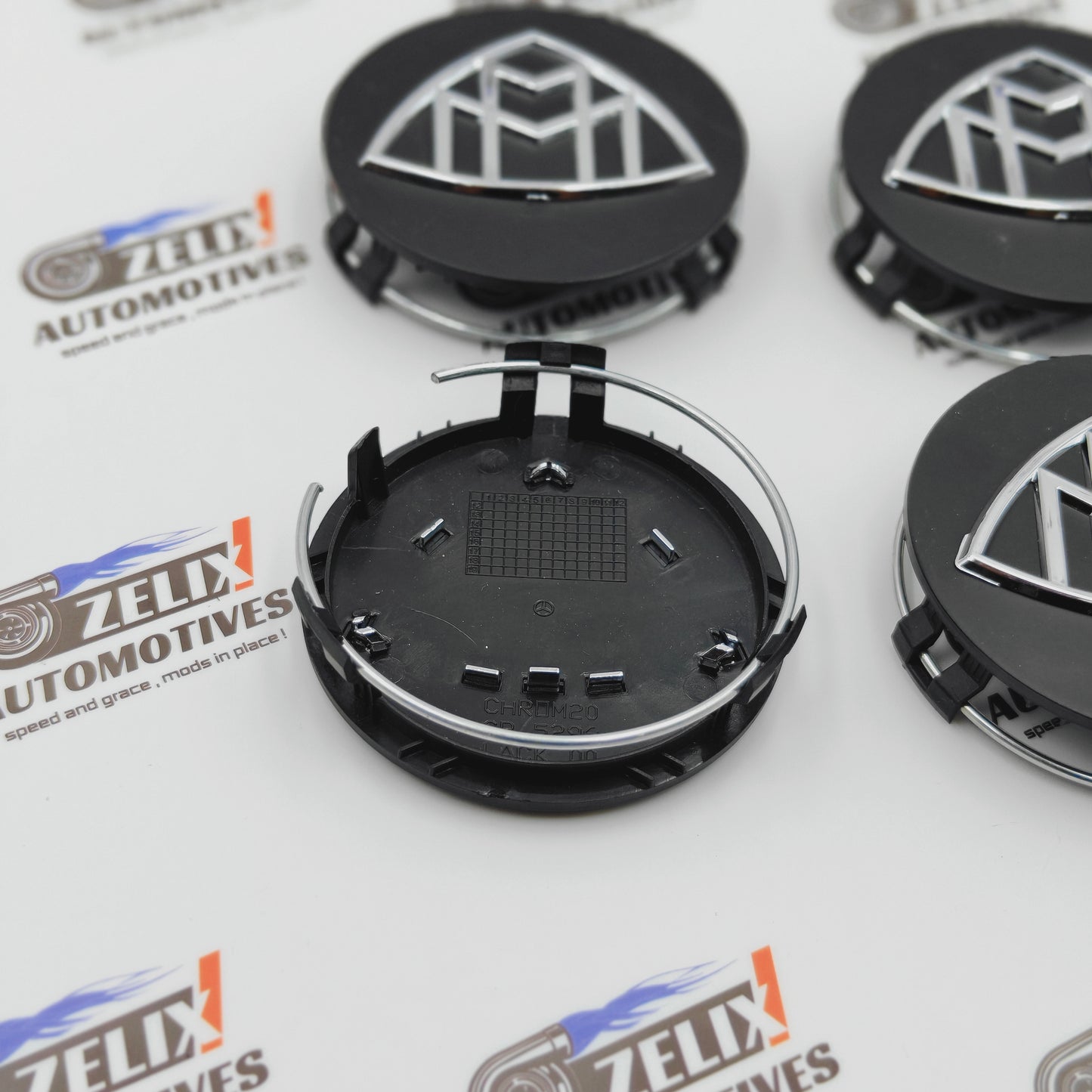 Mercedes-Maybach Wheel Caps | Outer Diameter 75-mm