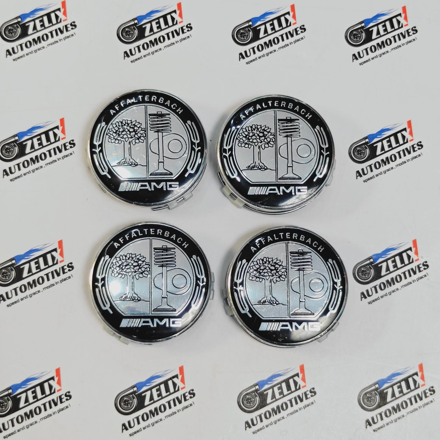 AMG Traditional Affalterbach Wheel Caps | Outer Diameter 77-mm