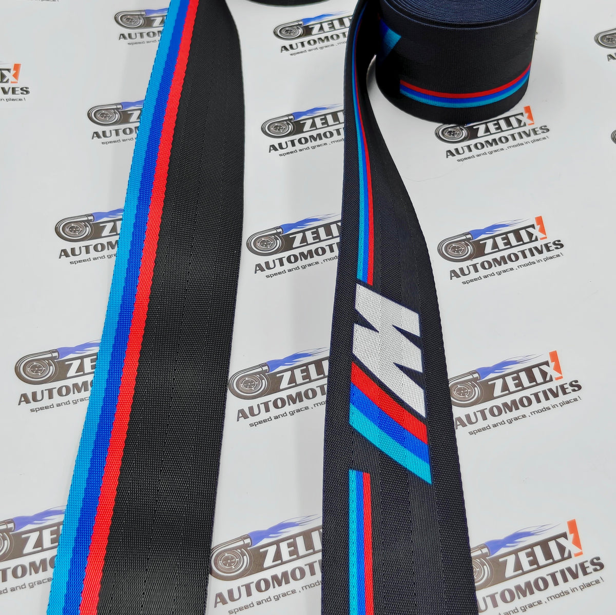 BMW M-Style Seat Belts (Pair) | Stock Replacement