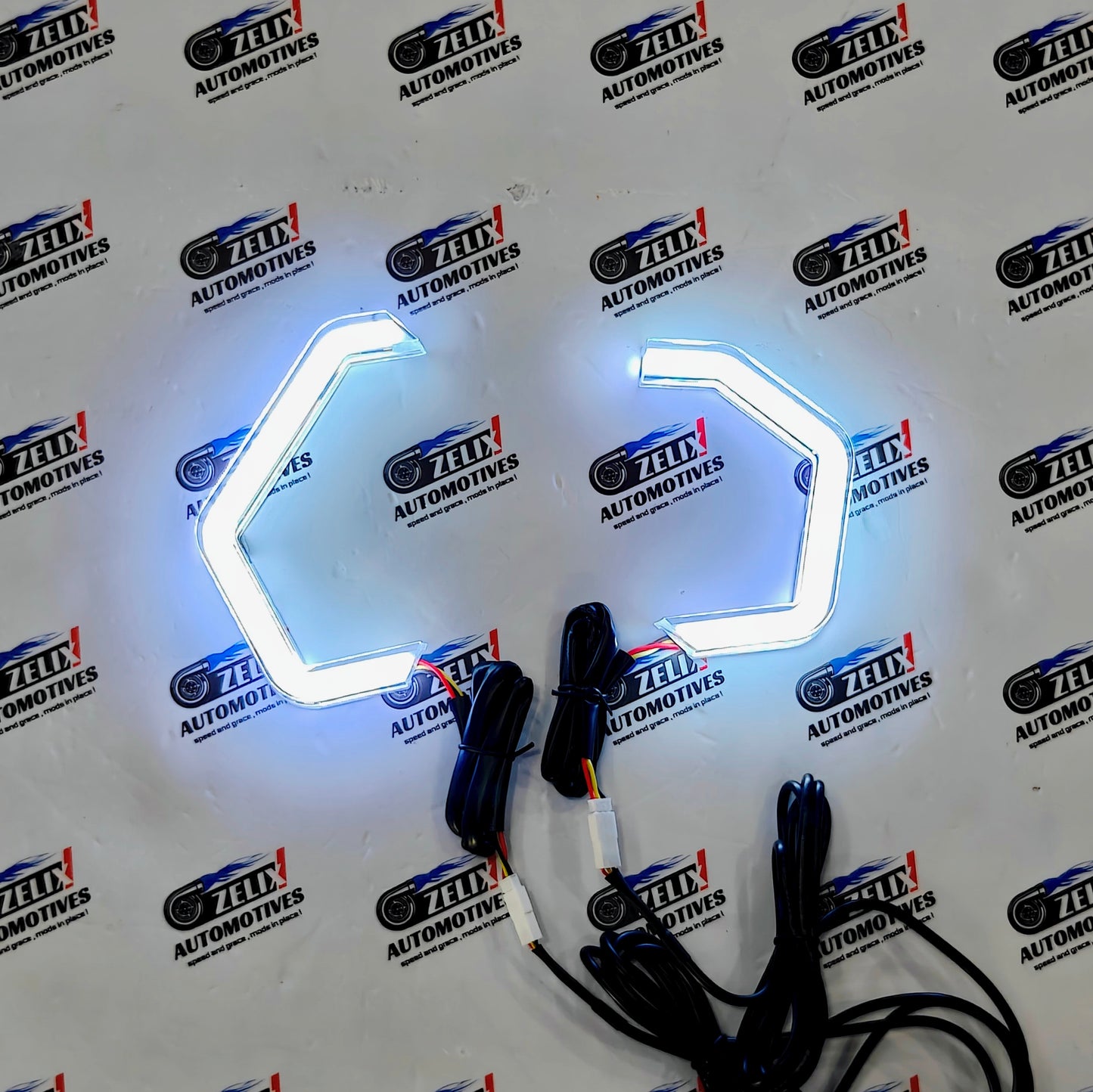 Angle Eyes LED DRLs with Welcome Feature | Universal Fit Set of 4