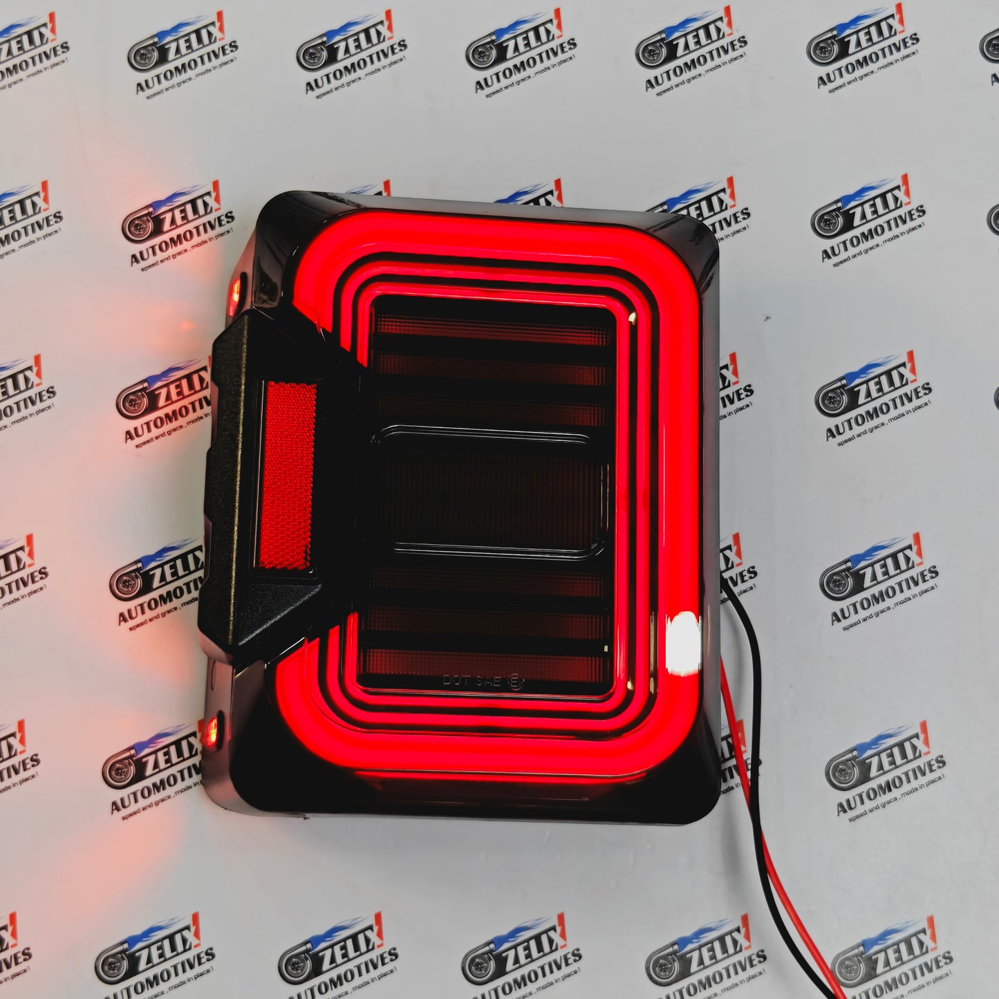 Mahindra Thar Wrangler-Inspired LED Tail Lights