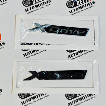 BMW X-Drive Rear Emblem