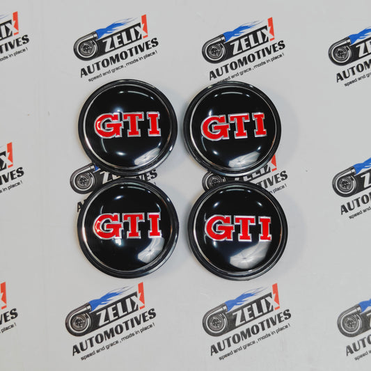 VW GTI Wheel Center Caps Outer Diameter 56 mm
