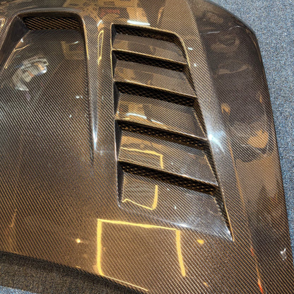 VW Polo 4-Vent Design Hood | Original Carbon Fiber