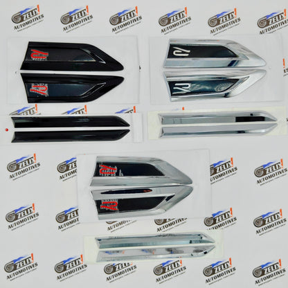 VW Polo R-Logo Fender Badges Set of 2 | Golf-Inspired