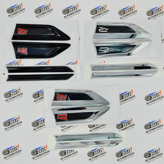 VW Polo R-Logo Fender Badges Set of 2 | Golf-Inspired