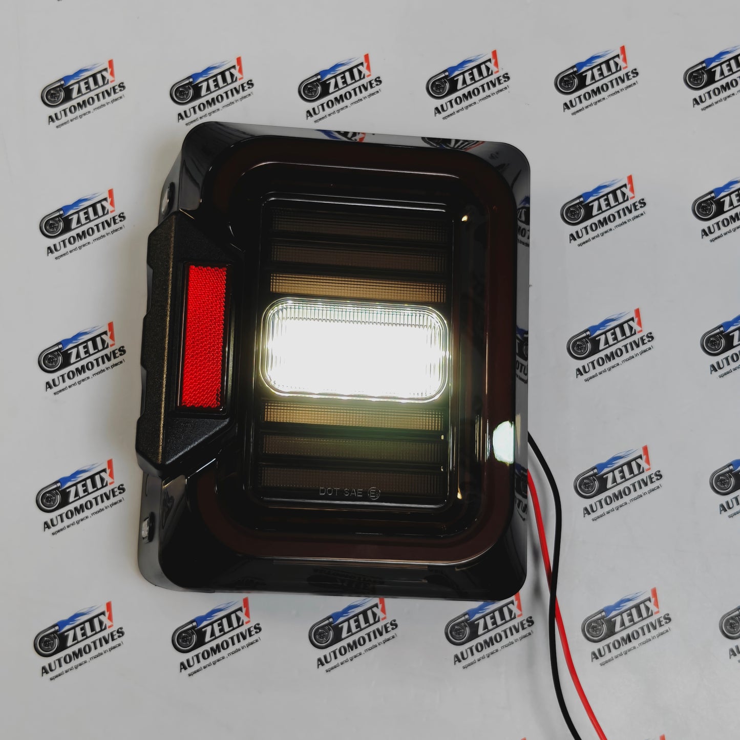 Mahindra Thar Wrangler-Inspired LED Tail Lights