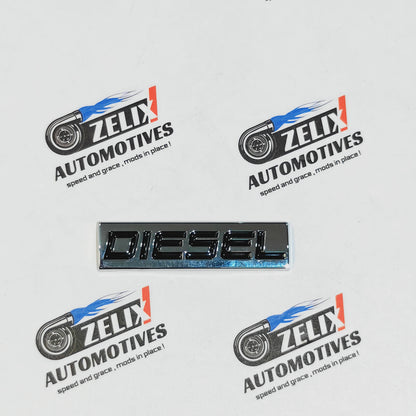 Petrol & Diesel Exterior Badges | Premium Finish