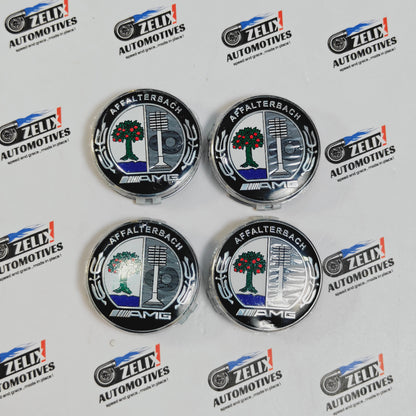 AMG Traditional Affalterbach Wheel Caps | Outer Diameter 77-mm