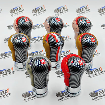 GR-Sports Alcantara Gear Knob | Compatible For Toyota Cars