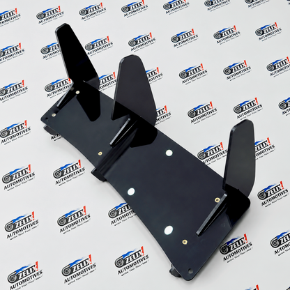 VW Polo 3-Fin Rear Diffuser | Acrylic Material Fits 2014+