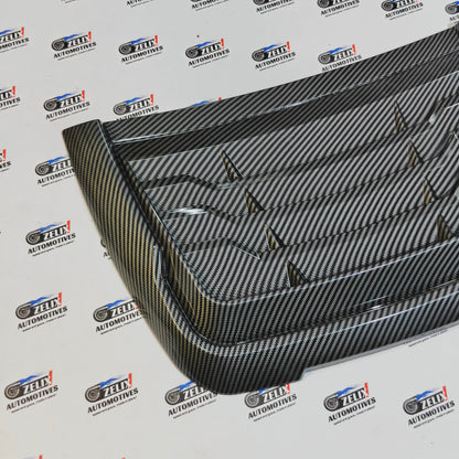 Universal Hood Scoop Premium Carbon Finish | Bonnet Styling Upgrade