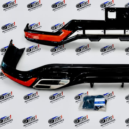 Toyota Fortuner Legender Front and Rear Skirting Kit | Premium ABS Body Upgrade