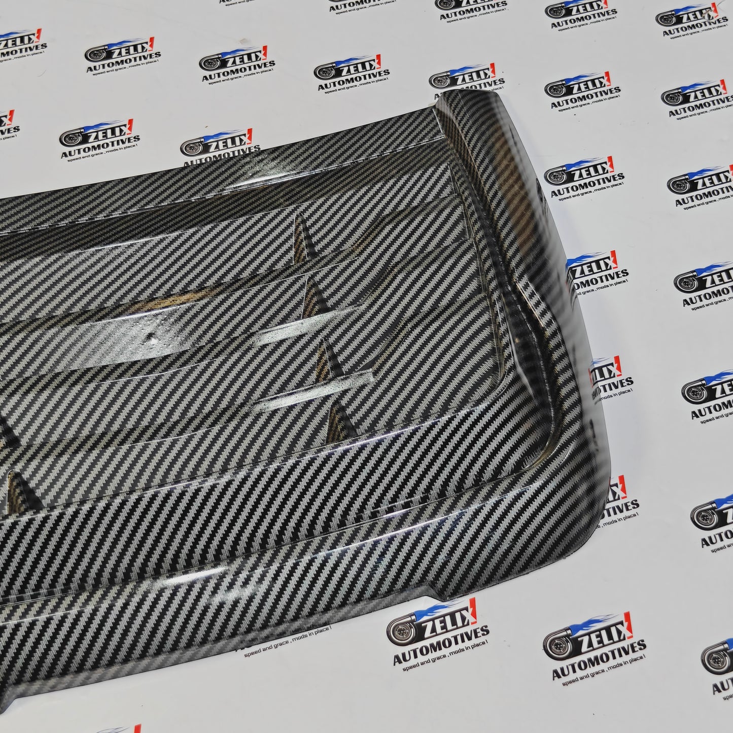 Universal Hood Scoop Premium Carbon Finish | Bonnet Styling Upgrade