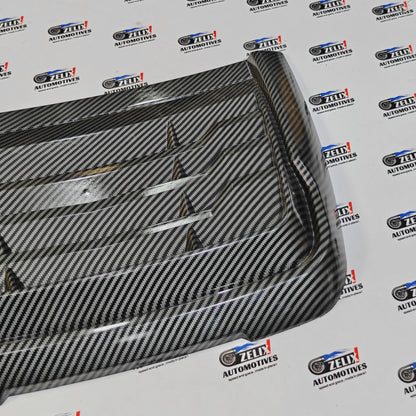 Universal Hood Scoop Premium Carbon Finish | Bonnet Styling Upgrade
