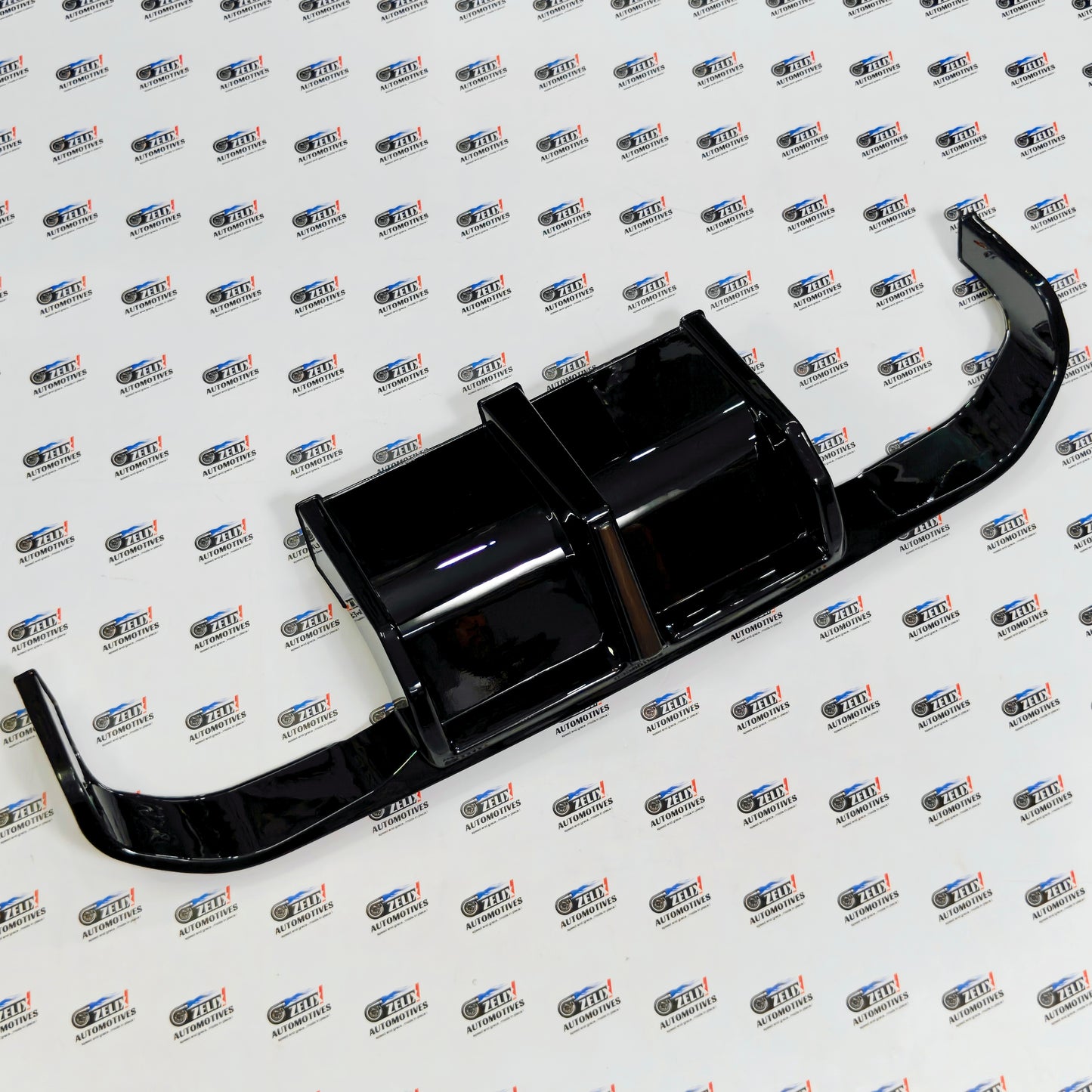 Rear Diffuser For BMW 3-Series F30 Smoke Brake Light