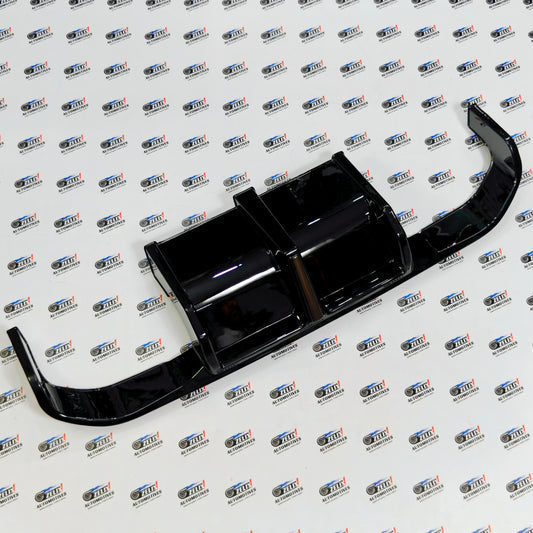 Rear Diffuser For BMW 3-Series F30 Smoke Brake Light
