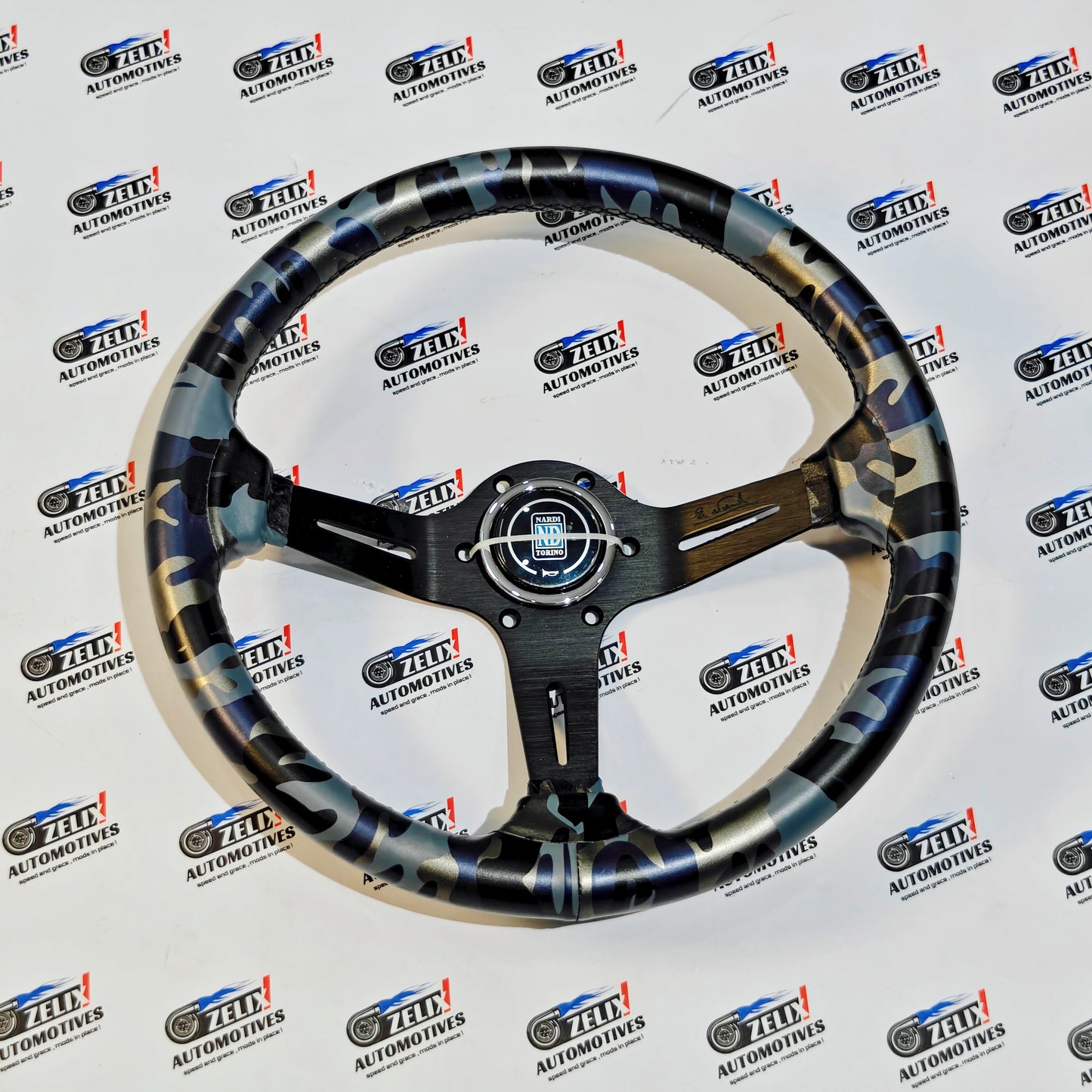 NARDI 14-Inch Carbon Edition Steering Wheel | Universal PVC Racing Style