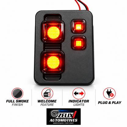 Mahindra Thar & Thar Roxx Defender-Style LED Tail Lights