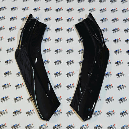 Universal 4-Piece Front Splitter | Red, White & Black Lip Options