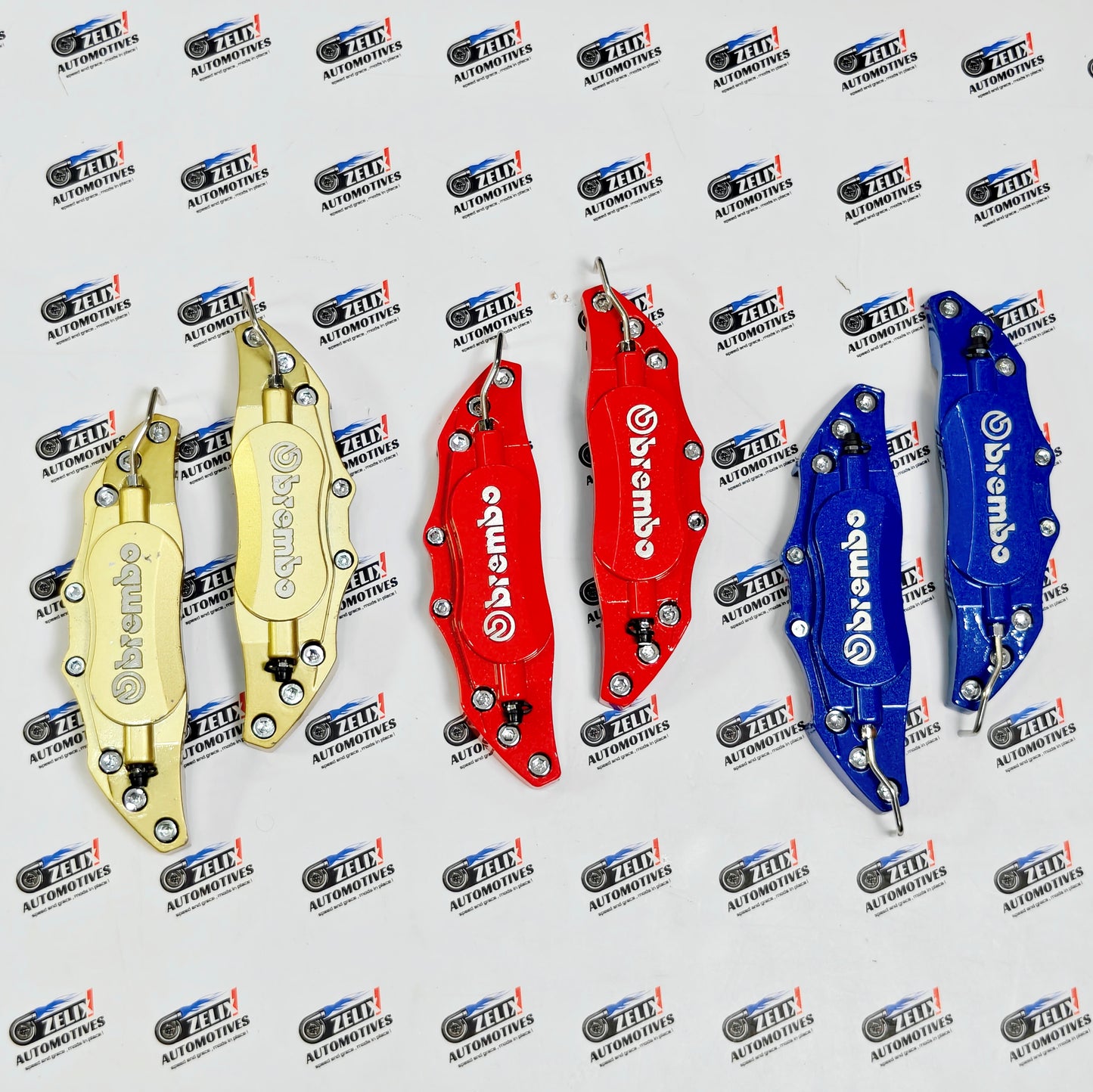 Brembo Brake Caliper Covers Set of 2 | Aluminum Finish