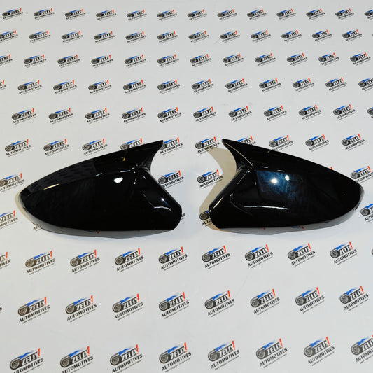 Hyundai Verna Batman Style Mirror Cover | Premium Gloss Black Finish Fits for  (2012–2016) Models