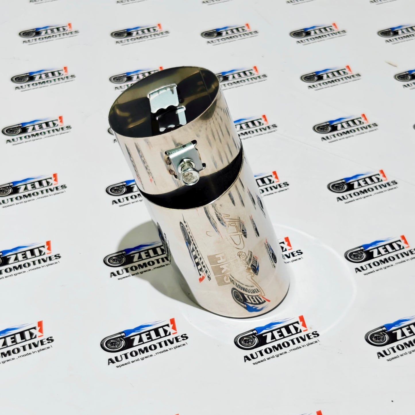 Universal HKS Exhaust Tip | Aftermarket Single Tip