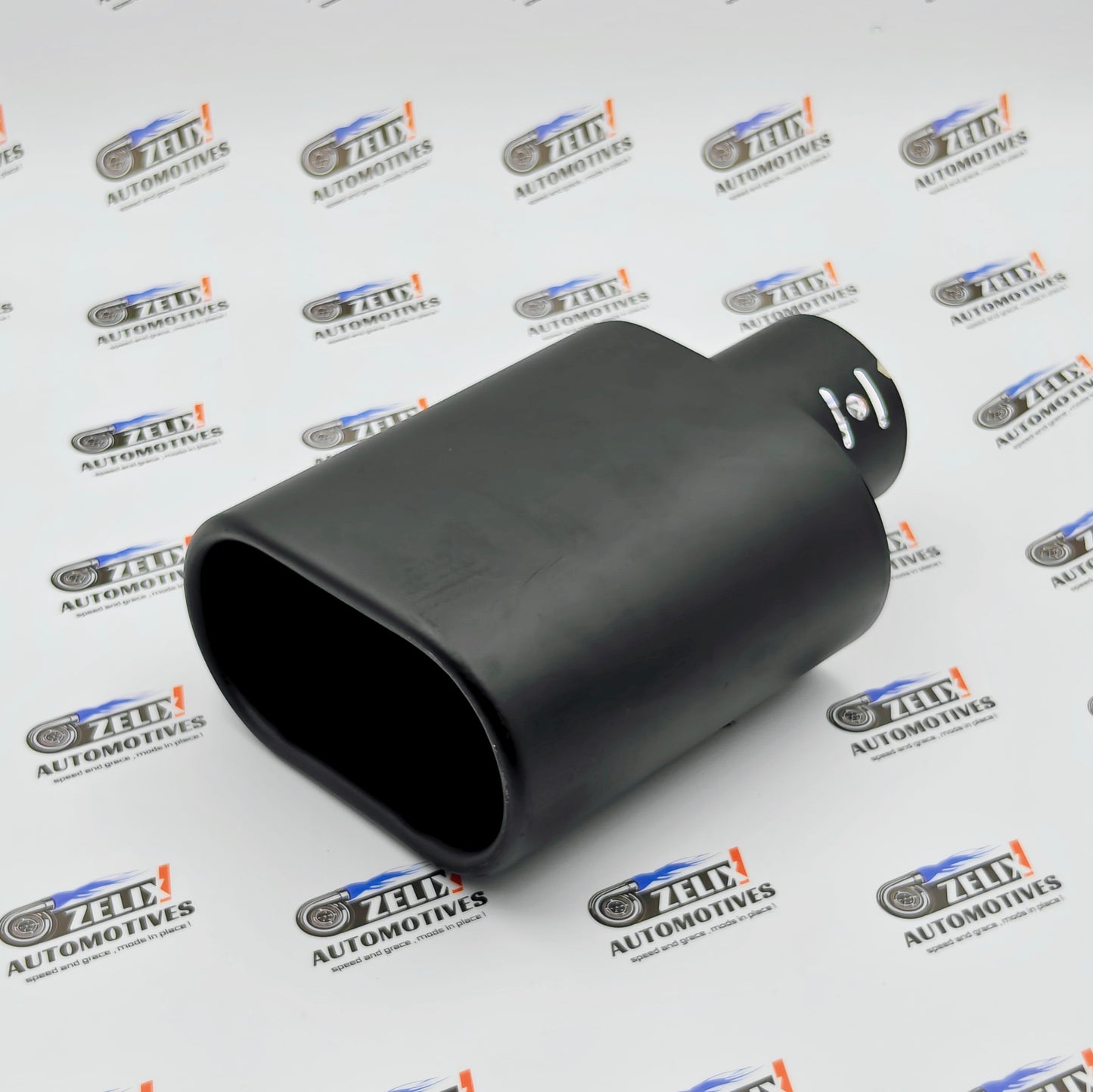 Universal Matte Oval Single Exhaust Tip | Premium Matte Finish
