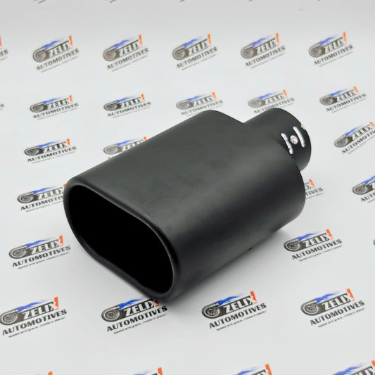 Universal Matte Oval Single Exhaust Tip | Premium Matte Finish