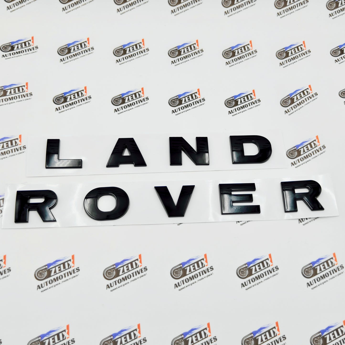 Land Rover Rear Lettering Emblems