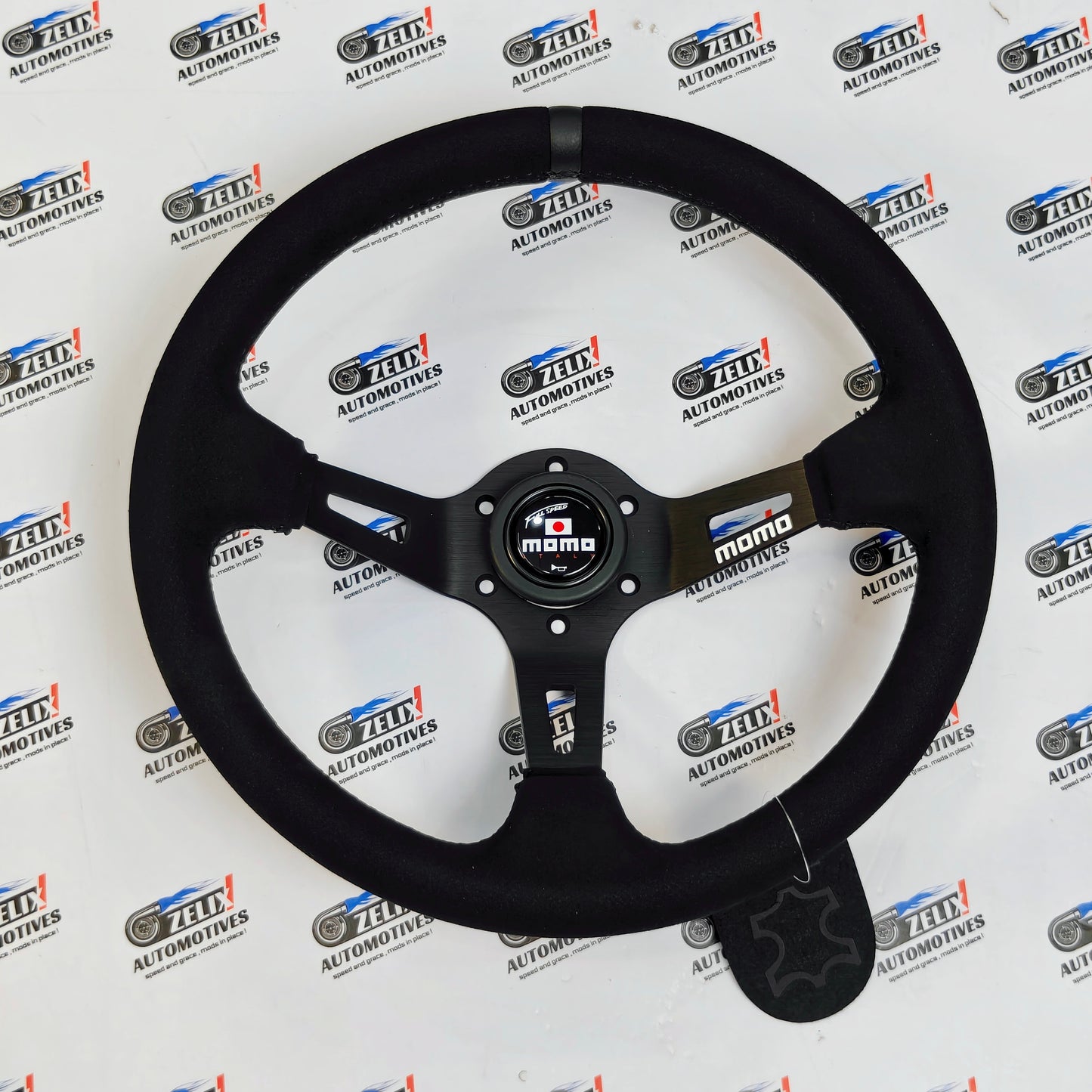 MOMO x JDM Steering Wheel | Antarctica Finish