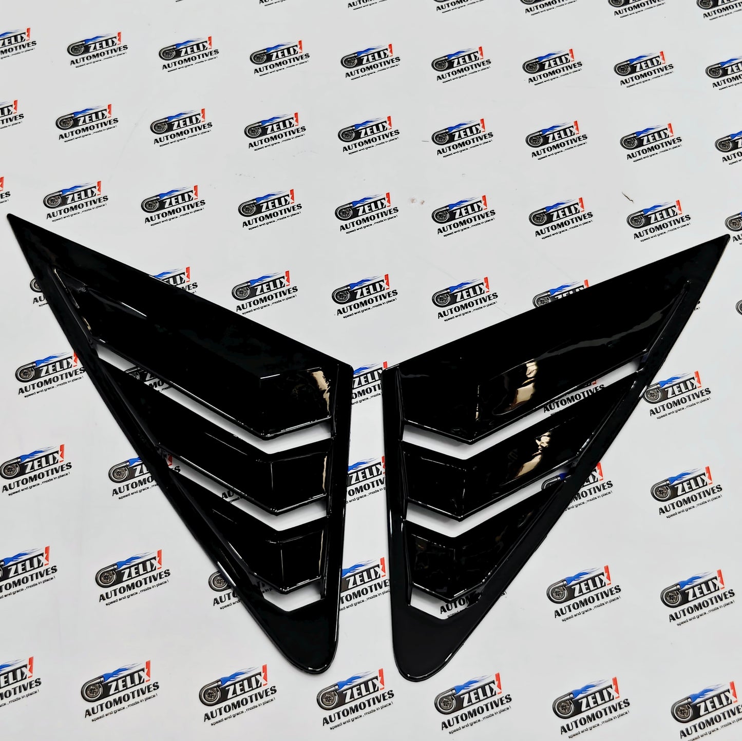 Audi A4 Side Window Louvers | Compatible With 2009–2014 Models