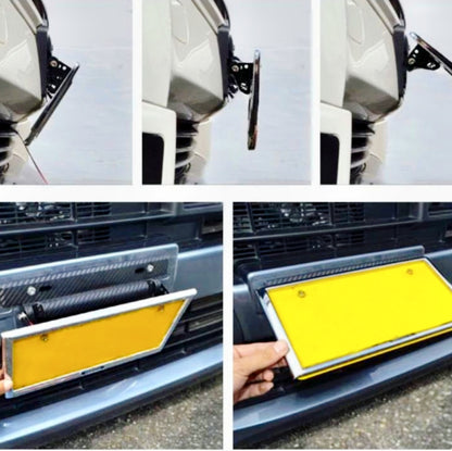 Universal Adjustable Number Plate Holder | High Quality in Colour Options