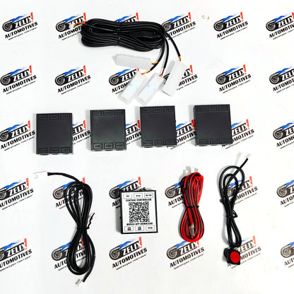 Universal RGB LED Car Ambient Light Kit | App Controlled