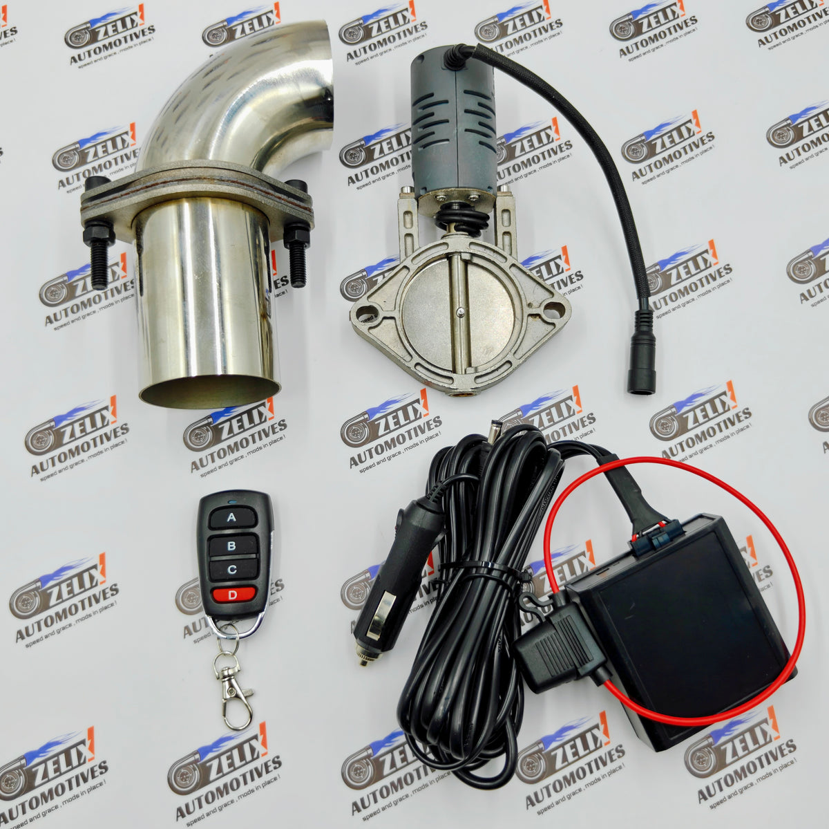 Universal Valvetronic Remote Control Exhaust Kit | Electric Cutoff