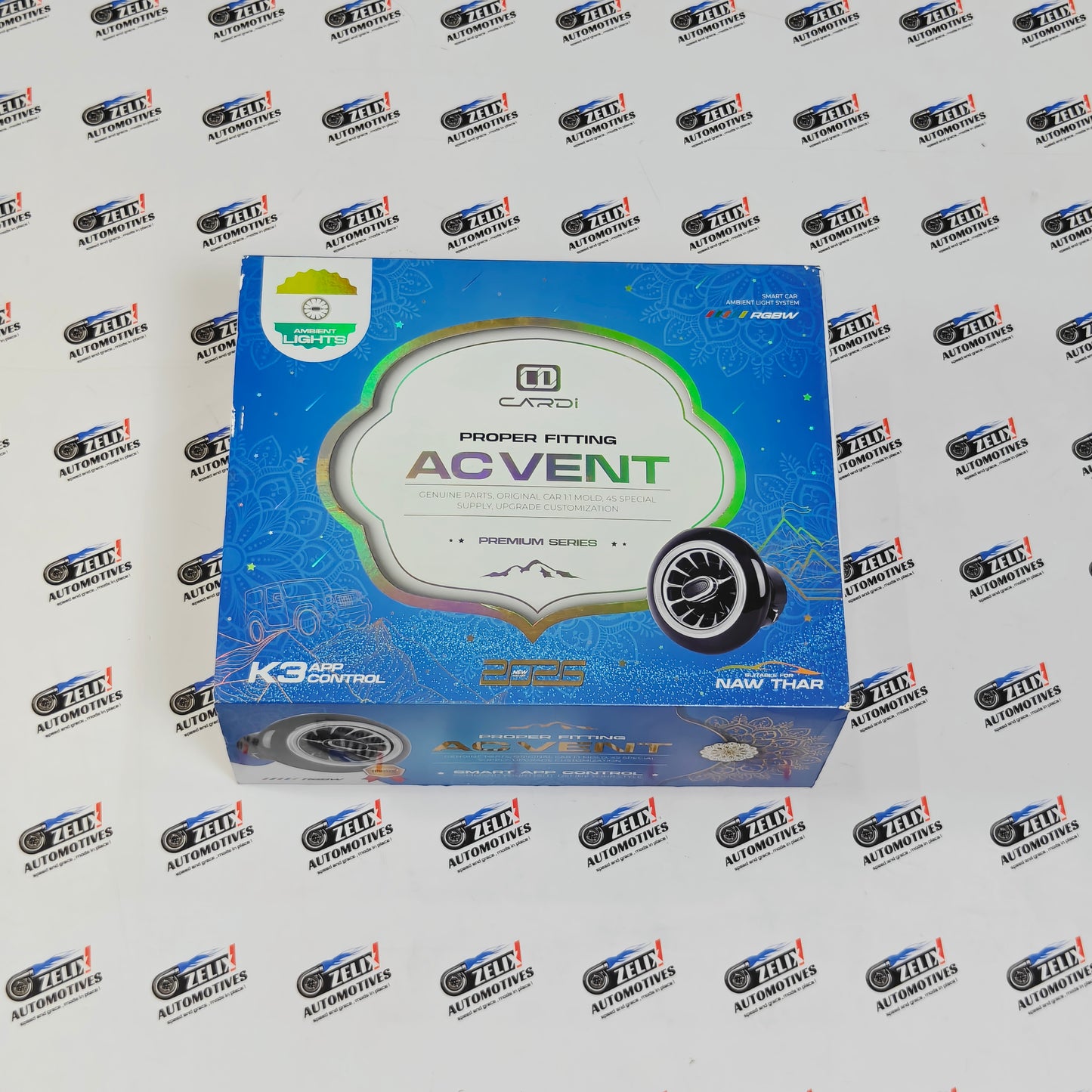 Cardi K3 AC Vent & Foot Light For Mahindra Thar & ROXX