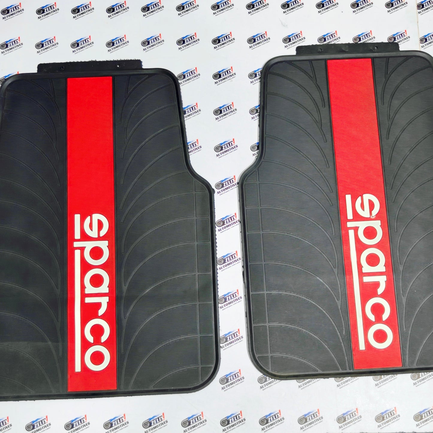 Sparco Car Mats Set of 4 | Red in Two Design Options