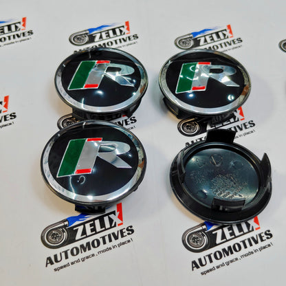 VW R-Line Wheel Center Caps Outer Diameter 59 & 56 mm