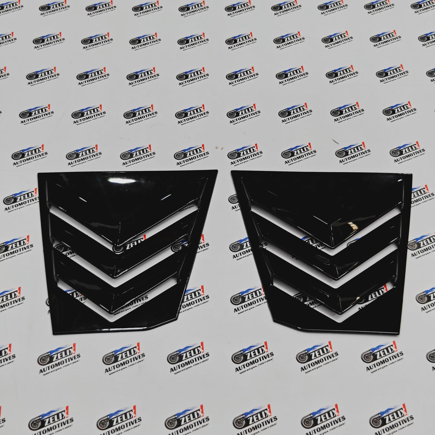Chevrolet Cruze Side Window Louvers | Compatible With 2009-2017
