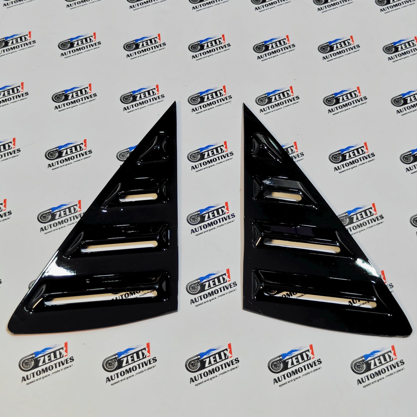 Hyundai Verna Side Window Louvers | Compatible with 2017-2023