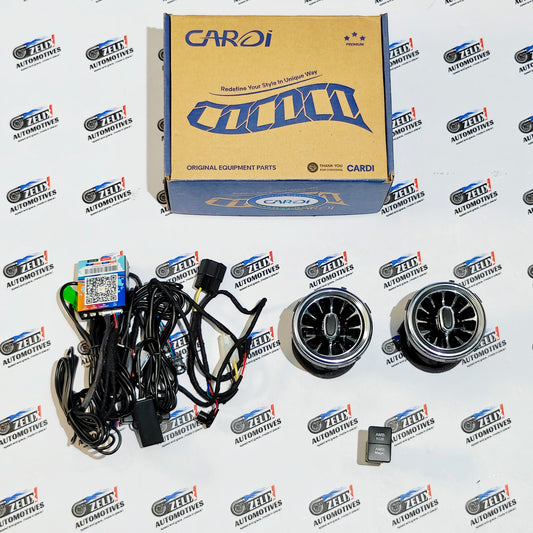 CARDI K4 AC Vent with Ambient Light – For Maruti Suzuki Swift and Ignis (2017–2023)