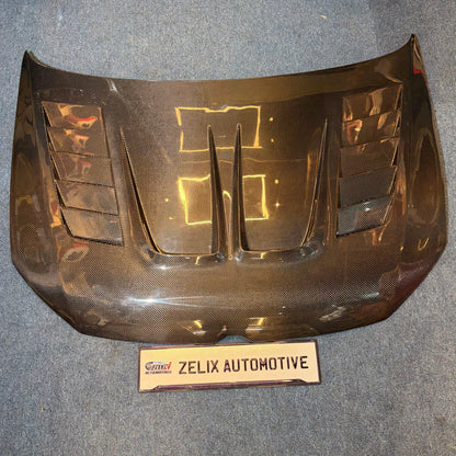 VW Polo 4-Vent Design Hood | Original Carbon Fiber