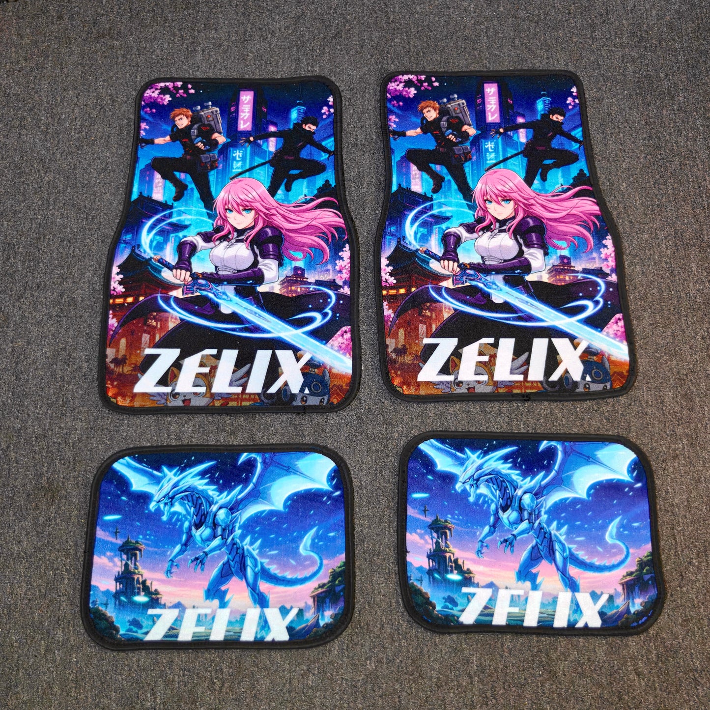 Street Warrior Car Floor Mats | Universal
