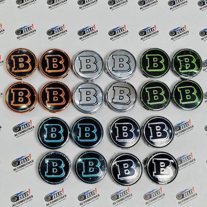 Mercedes Benz Brabus Wheel Caps | Outer Diameter 76.6-mm