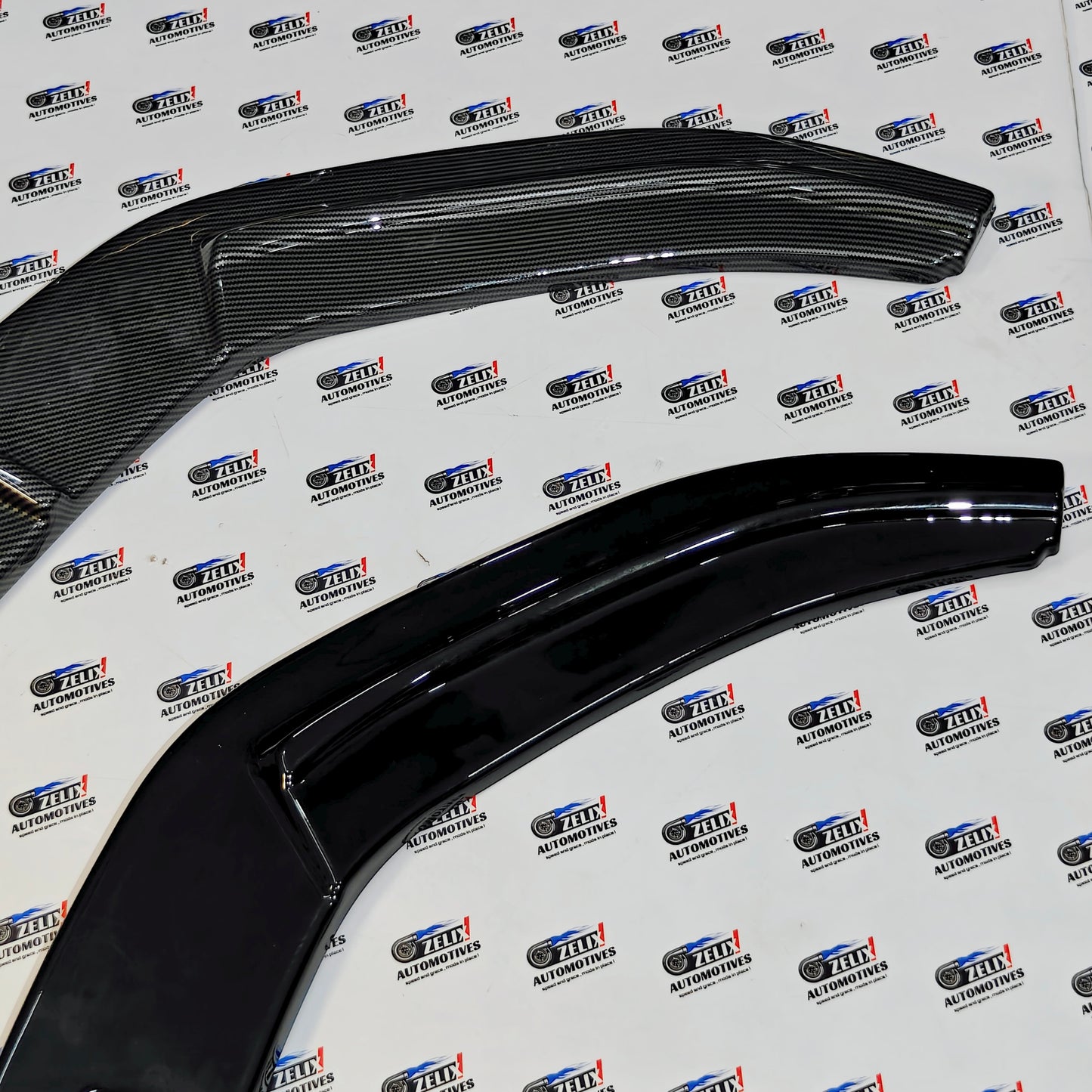 VW Virtus & Skoda Slavia Single-Piece Front Splitter