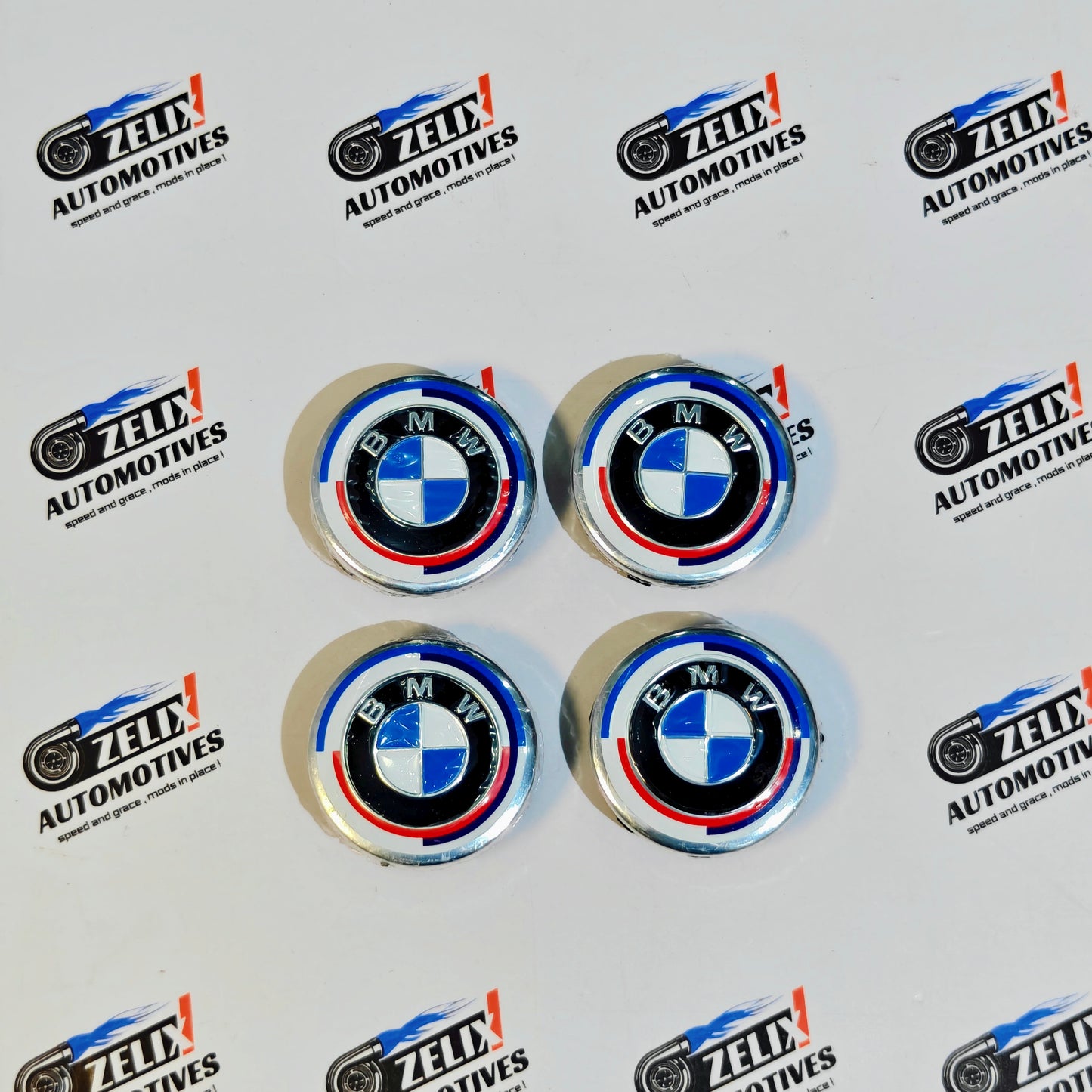 BMW Wheel Center Caps Set of 4 | Outer Diameter (56mm)