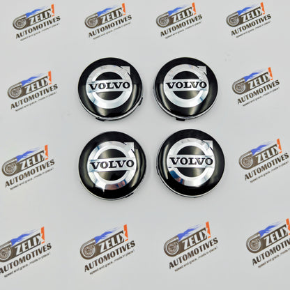 VOLVO Wheel Caps Set of 4 | Outer Diameter 65.5-mm