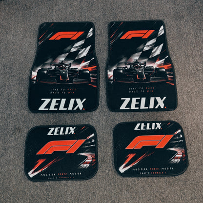 Formula-1 Inspired Car Floor Mats | Motorsport design
