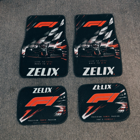 Formula-1 Inspired Car Floor Mats | Motorsport design